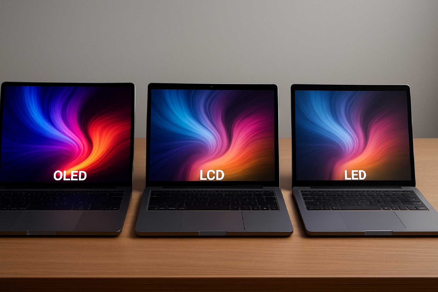 השוואת מסכי מחשב נייד OLED לעומת LCD מול LED