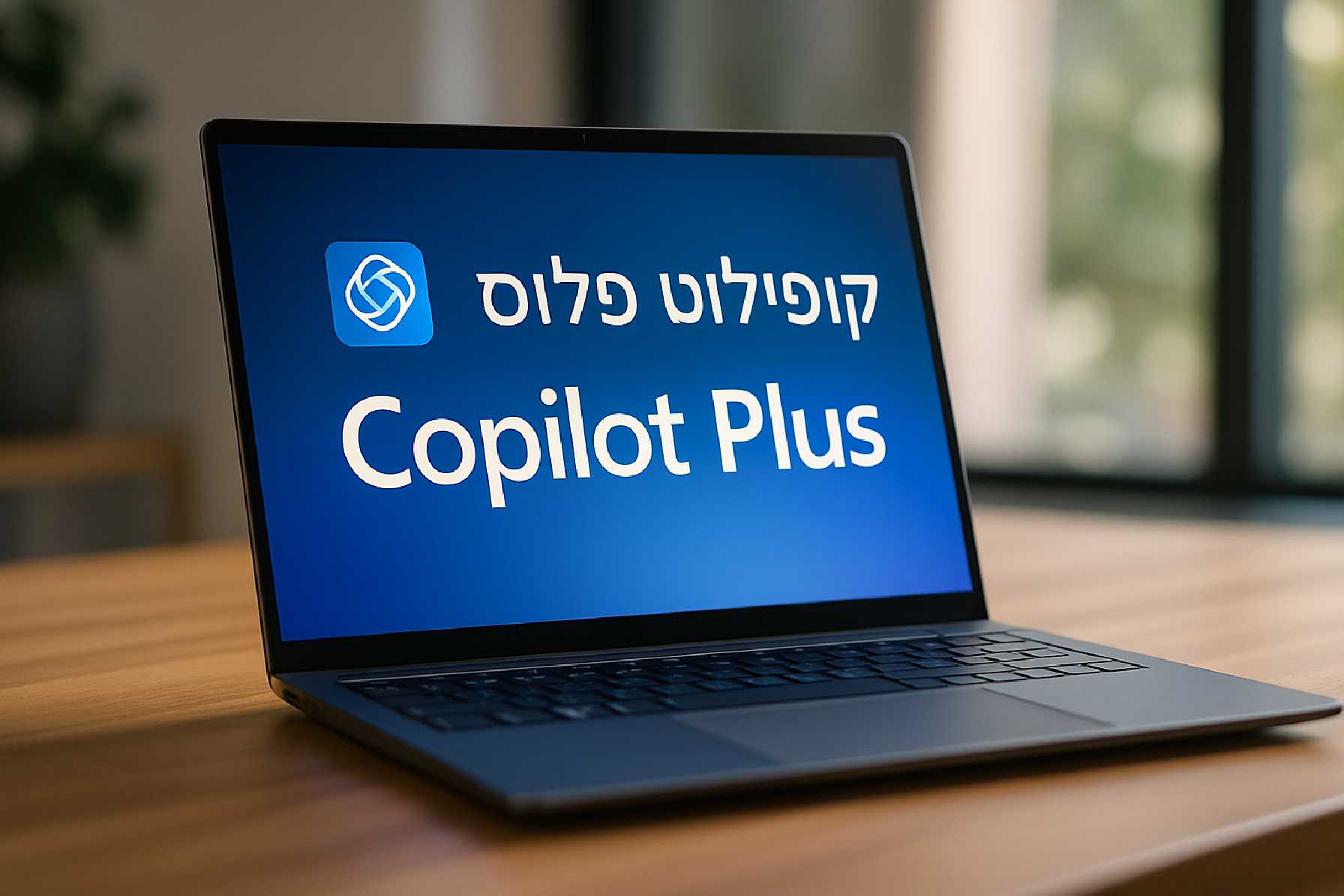מחשב נייד Copilot Plus בעברית