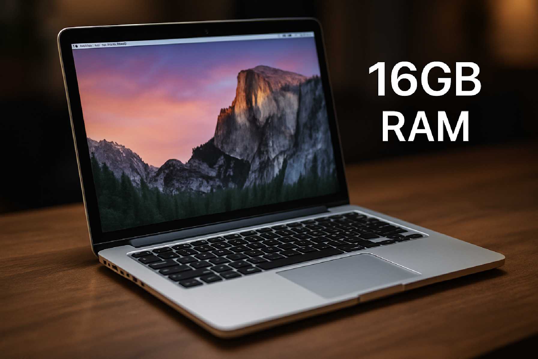 מחשב נייד מחודש עם 16GB RAM